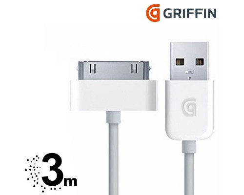 Griffin iPhone 32-bit kabel (3M)